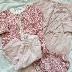 Babycottons Pink and Floral baby BUNDLE!